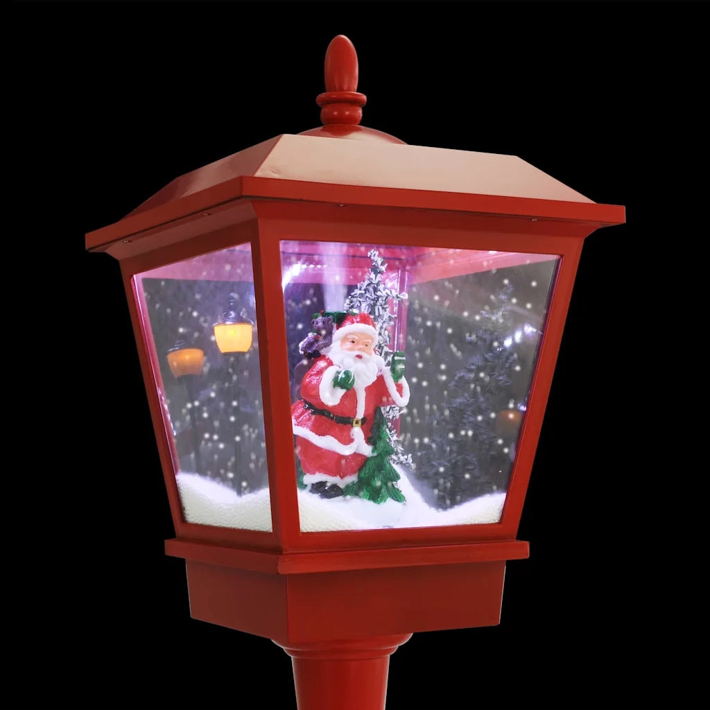 Lampione di Natale con Babbo Natale 180 cm LED 284339