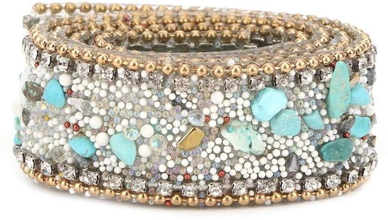 Decorazione con Fili Lint 2,5 cm - Accessori di Abbigliamento - Fili Decorativi - Fili per Abito da Sposa - Fili per Cappelli - Termoresistente - Fili Decorativi