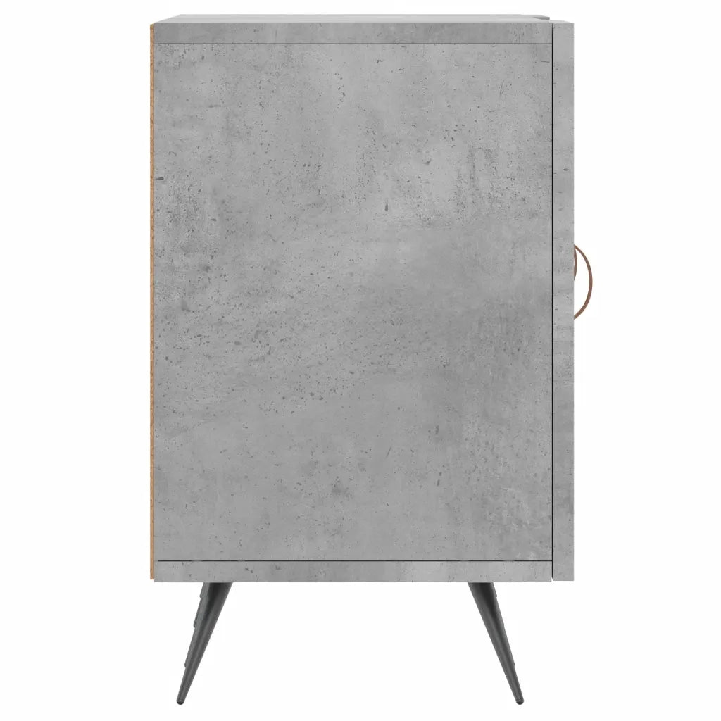 Mobile Porta TV Grigio Cemento 150x30x50cm in Legno Multistrato 829072