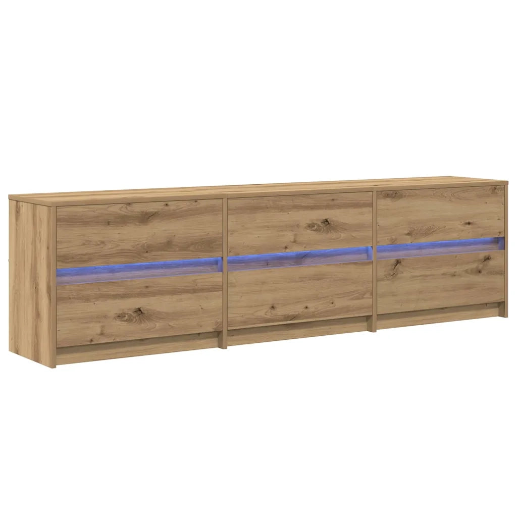 vidaXL Mobile TV Marrone 181 x 34 x 50 cm Legno multistrato