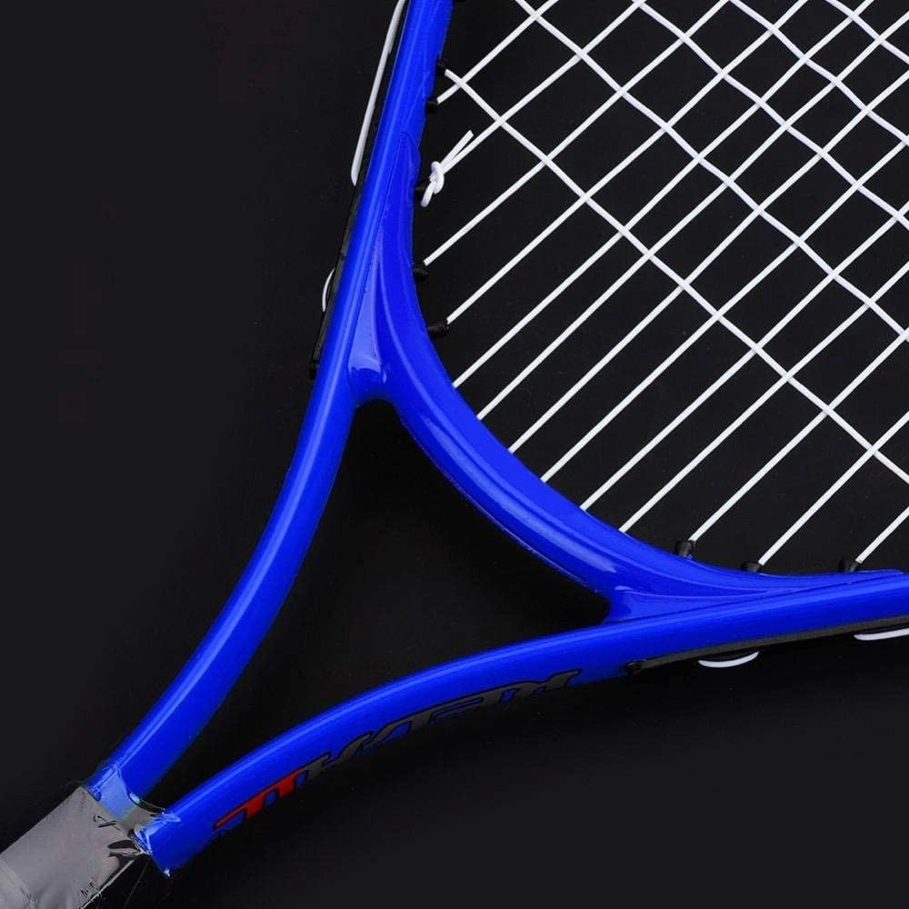 Trade Shop - Racchetta Da Tennis Junior Corda Resistente Allenamento Bambini Borsa Trasporto -