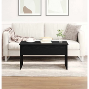 Tavolino da salotto Rovere Nero 80 x 50,5 x 41,5 cm 862766