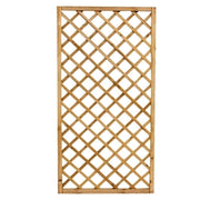 PANNELLO GRIGLIATO 90X180H IN LEGNO DI PINO IMPREGNATO mod.44