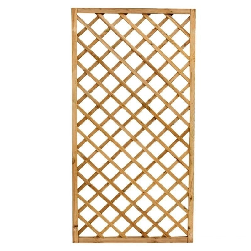 PANNELLO GRIGLIATO 90X180H IN LEGNO DI PINO IMPREGNATO mod.44
