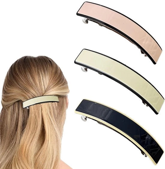 Set di Spille per Capelli Eleganti - Spille per Capelli a Mano - Accessori per Capelli per Donne - Spille per Capelli Automatiche - 9 cm Leggero