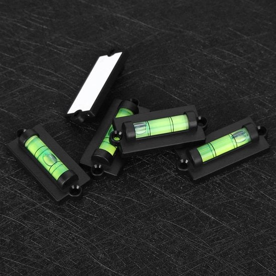 Strumento di livellamento acquegrasso 10 pezzi - Livellatore di precisione - Accessorio per fotocamera - Stativo per fotocamera - Mini accessorio in plastica - Strumento di precisione - Livellatore acquegrasso