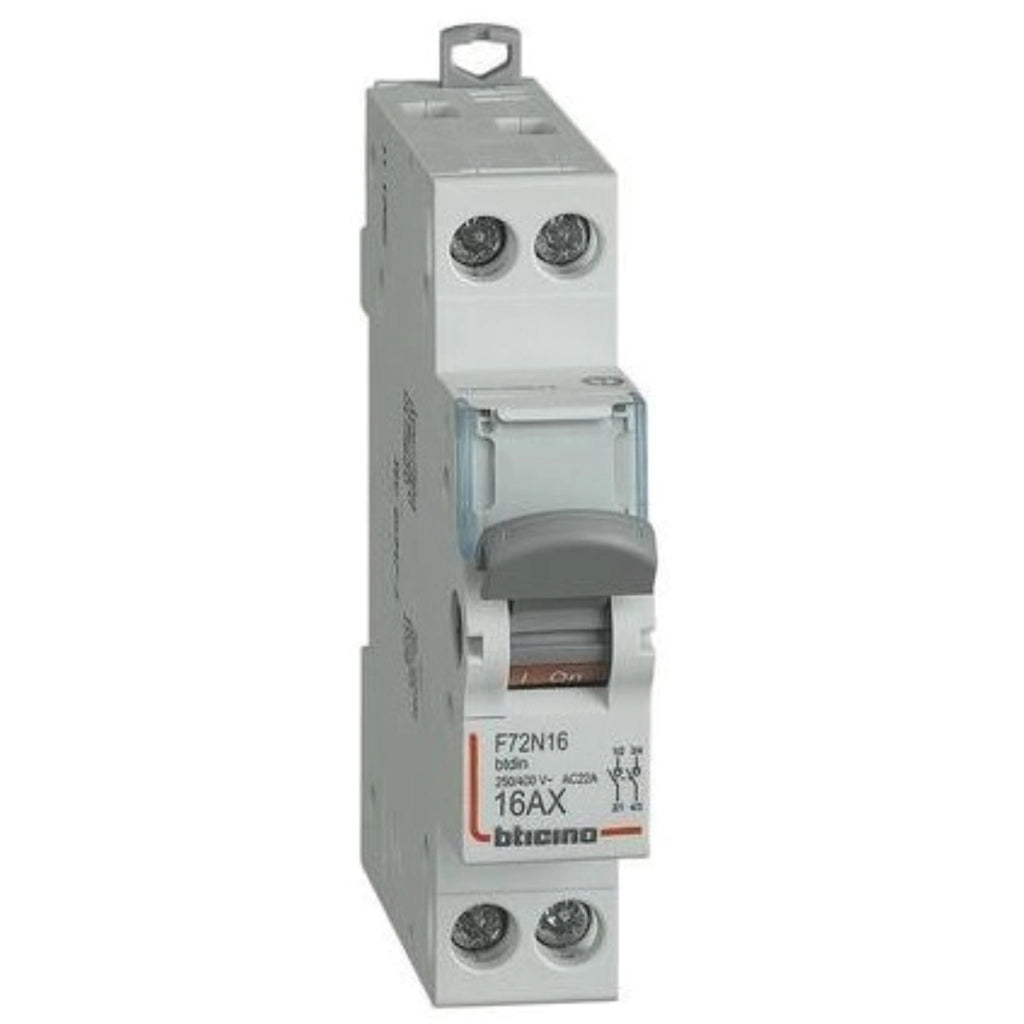 Sezionatore 2 Poli 16A 1 modulo Bticino