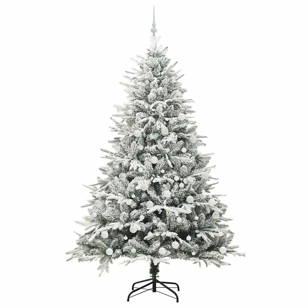 Albero di Natale Artificiale Pre-illuminato con Set di Palline 3395409