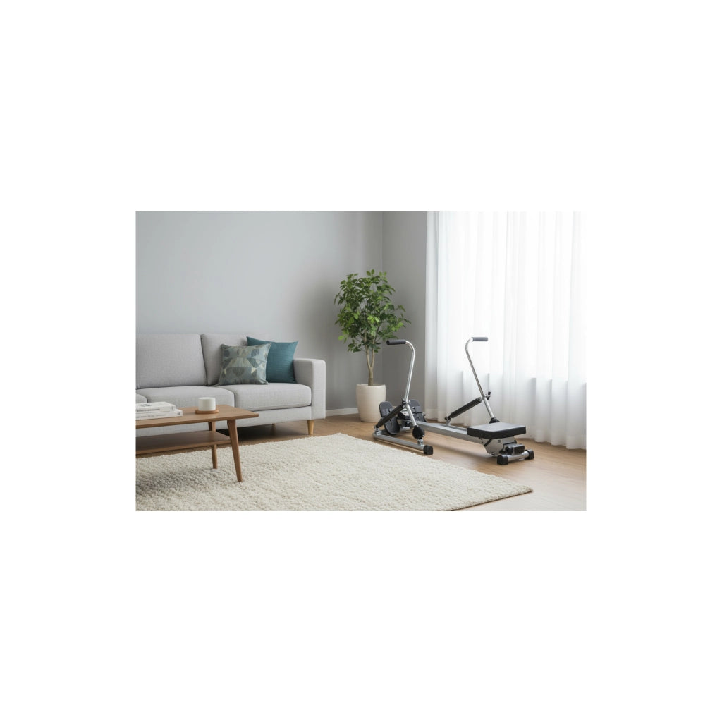 Vogatore scandinavo - O'fitness - Contatore a 5 funzioni - Acciaio