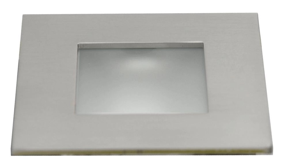Applique incasso scale quadrata 1xG4 satinata MS-04