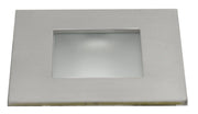 Applique incasso scale quadrata 1xG4 satinata MS-04