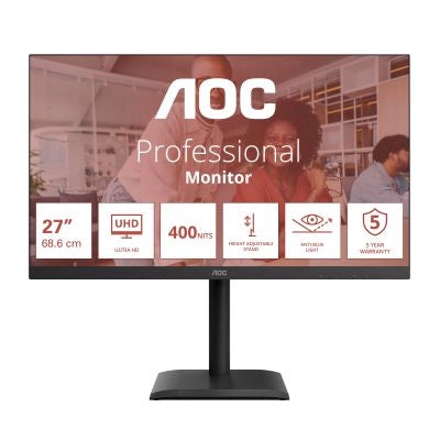 27  3840x2160 60hz hdmix2 dp usb hub - U27E4CV