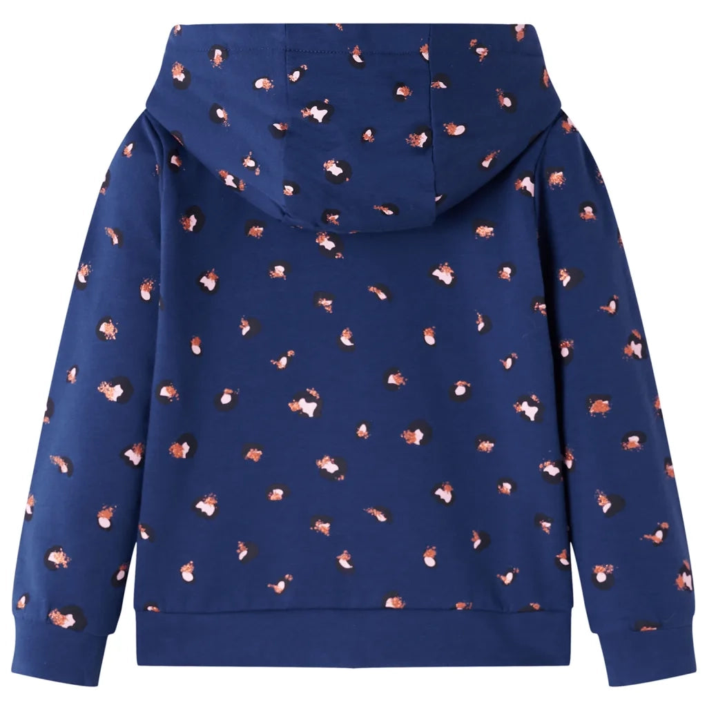 Felpa con Cappuccio per Bambini Blu Marino 116 13566