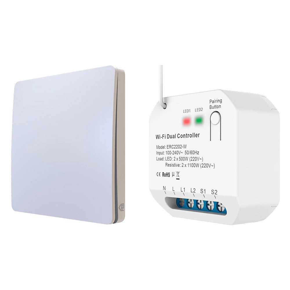 RELE' SMART CON PULSANTE SINGOLO '9306' art. 9320 + 9327 - FEB