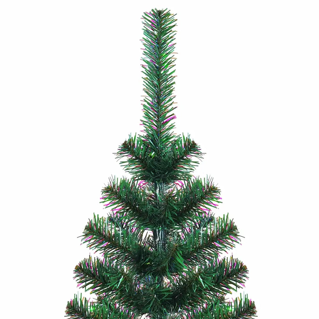 Albero di Natale | Decorazioni natalizie artificiale con luci integrate Verde 210 cm