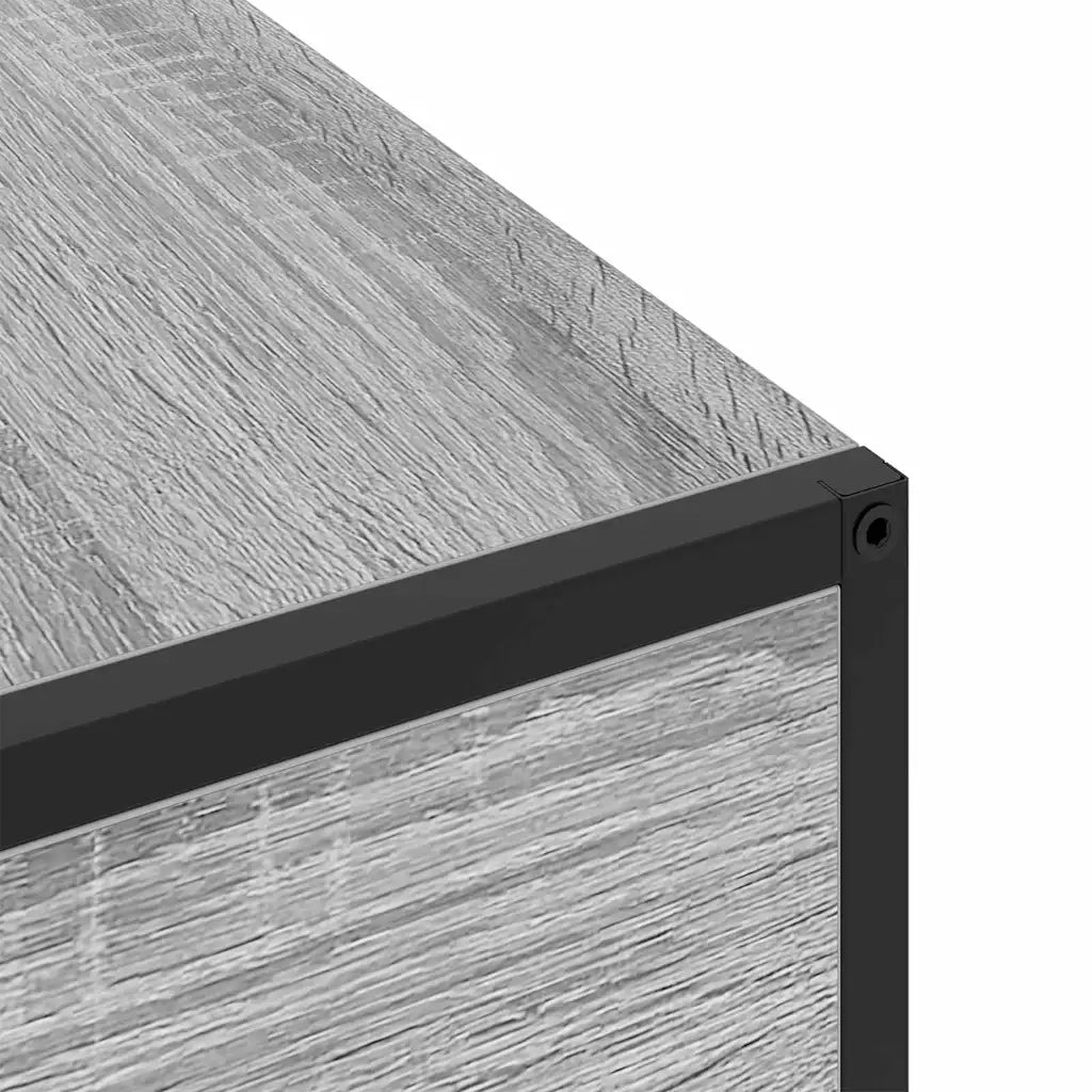 Comodino | Armadio da Notte | Mobiletto da notte Grigio Sonoma 40 x 27 x 76 cm
