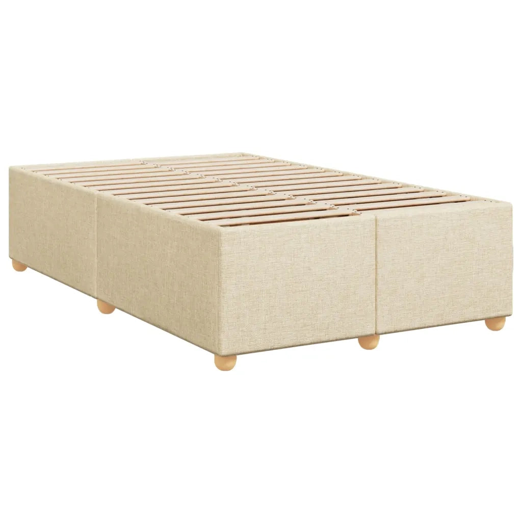 Giroletto senza Materasso Crema 120x200 cm Tessuto