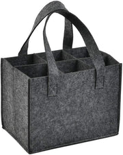 Tasca per bottiglie di vino - Capacità 6 bottiglie - Maniglia - Tas di stoccaggio