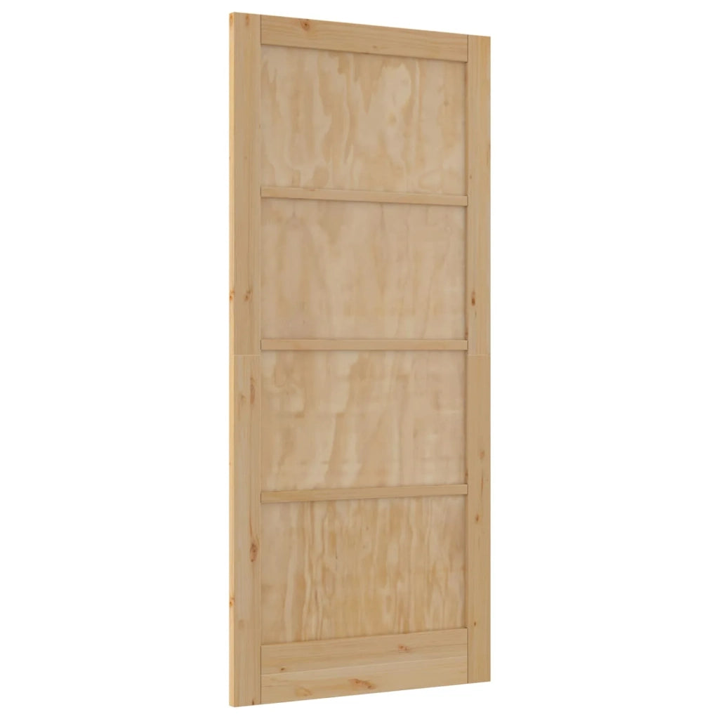 Porta Interna Naturale 93 x 211 cm Legno compensato