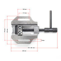 Morsa per trapani 150mm per macchine utensili da officina