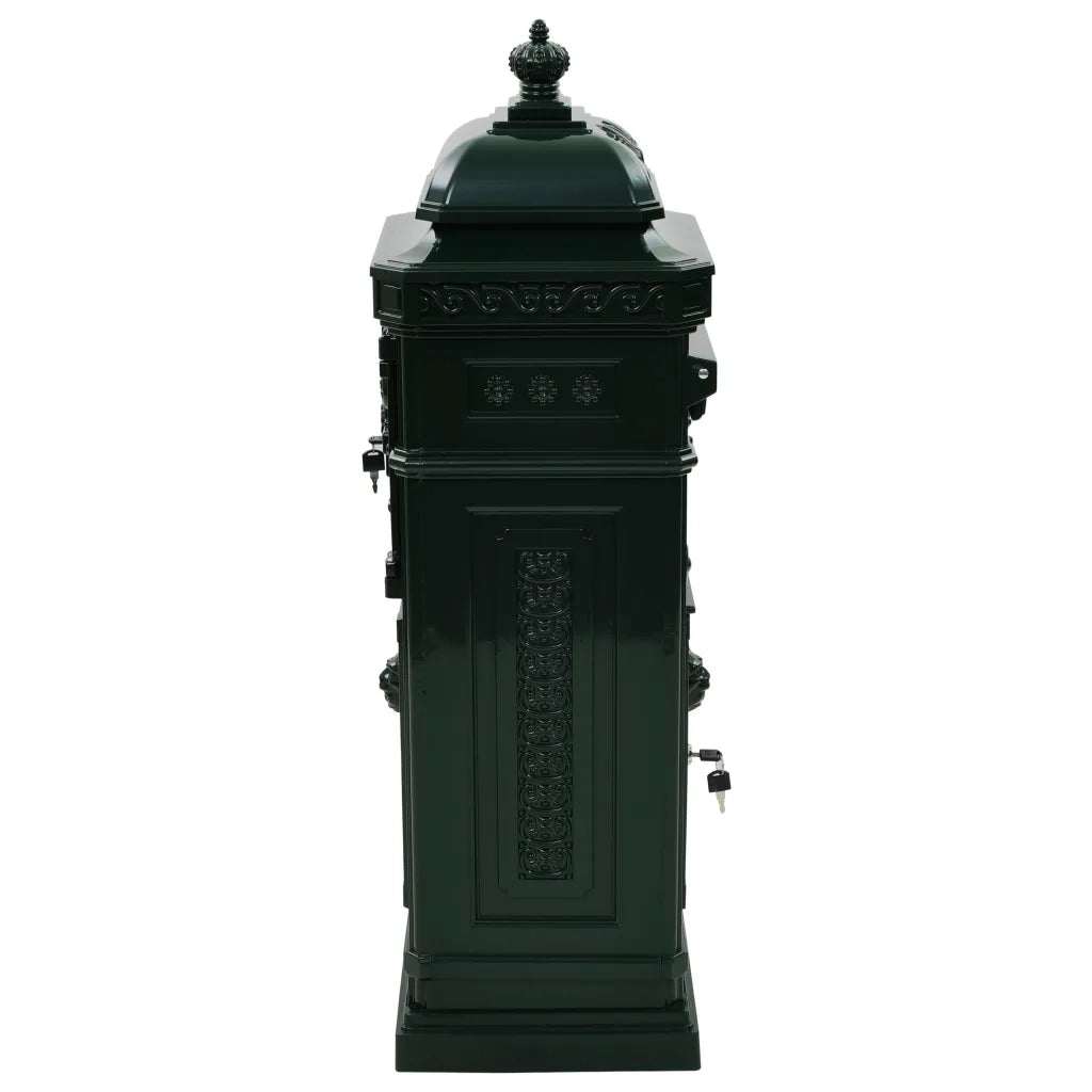 Cassetta della Posta in Alluminio Inossidabile Vintage Verde CFW5111149