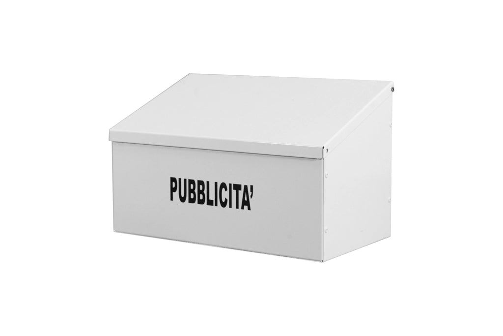 Porta Pubblicità da Esterno Eternity. Con Coperchio Antipioggia e Antivento. Made in Italy. Resistente ed Elegante. Ideale per Case, Condomini e Uffici