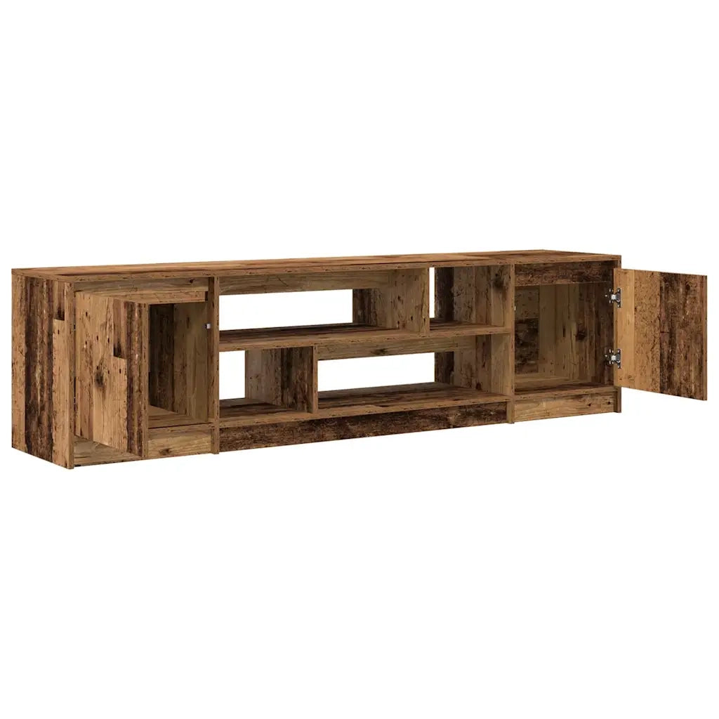 Mobile Porta TV Legno Antico 188,5x41x50 cm in Truciolato 3328424