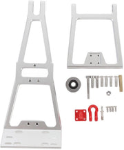 Sostegno Posteriore Duraturo in Alluminio - Kit di Costruzione per Camion RC/Tiraggio - Struttura Stabile - Cinghia di Trazione Professionale - Adatto per Carichi Pesanti - Facile da Installare