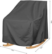 Coperte impermeabili per sedie a sdraio, 70 cm di larghezza x 83 cm di profondità x 99 cm di altezza, adatte per sdraio oscillanti.
