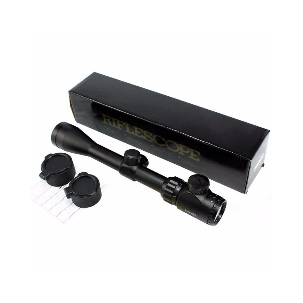 Trade Shop - Mirino Ottico Di Precisione Per Fucile Per Carabina Reticolo Illuminato 3-9x40eg -