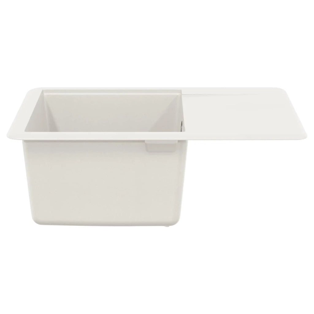 Lavello Bianco 560 x 460 mm 80% Quarzo e 20% Resina CFW1360852