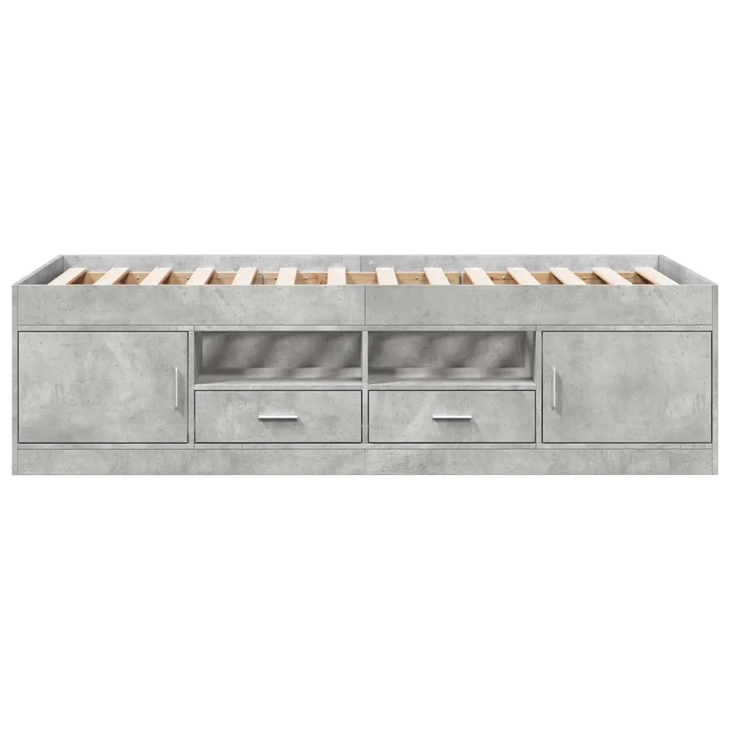 Divano Letto con Cassetti senza Materasso 75x190 cm 3280261
