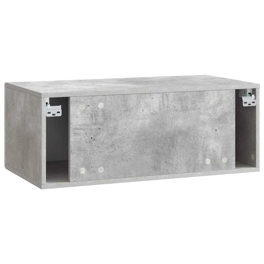 Mobile Porta TV da Muro 98 x 31 cm Grigio Cemento 898898