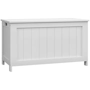Cassettiera per giocattoli ¨C zephmum ¨C MDF, 81x40x46 cm, bianco