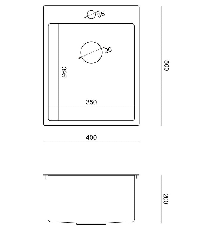 Lavello In Acciaio Russel 90 Gold