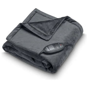 Beurer HD 74 Cosy Limited Edition Coperta elettrica 100 W Nero Tessuto felpato