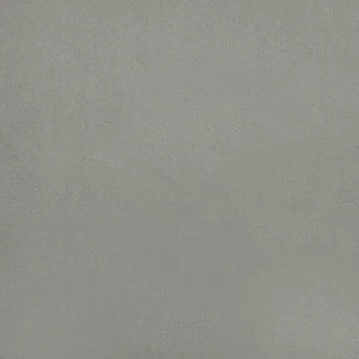 Testiera Grigio Chiaro 100x5x118/128 cm Velluto 3116808