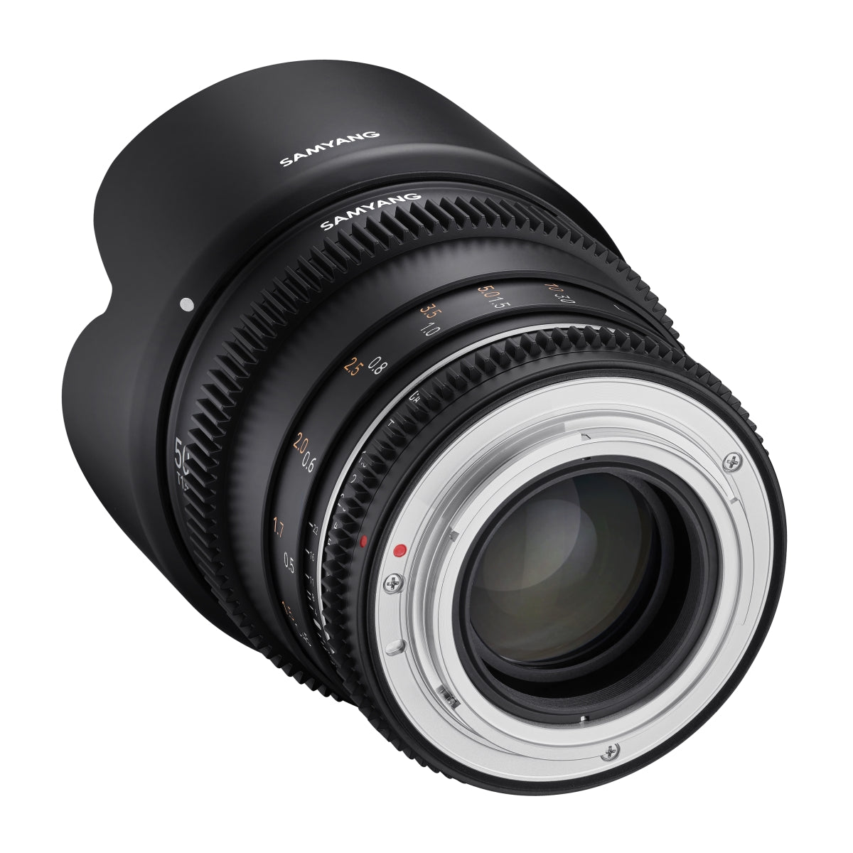 Obiettivo fotografico per video MF 50mm T1,5 VDSLR MK2 – luminoso T1,5 per Canon RF Mount, Follow Focus, full-frame e APS-C, risoluzione 8K