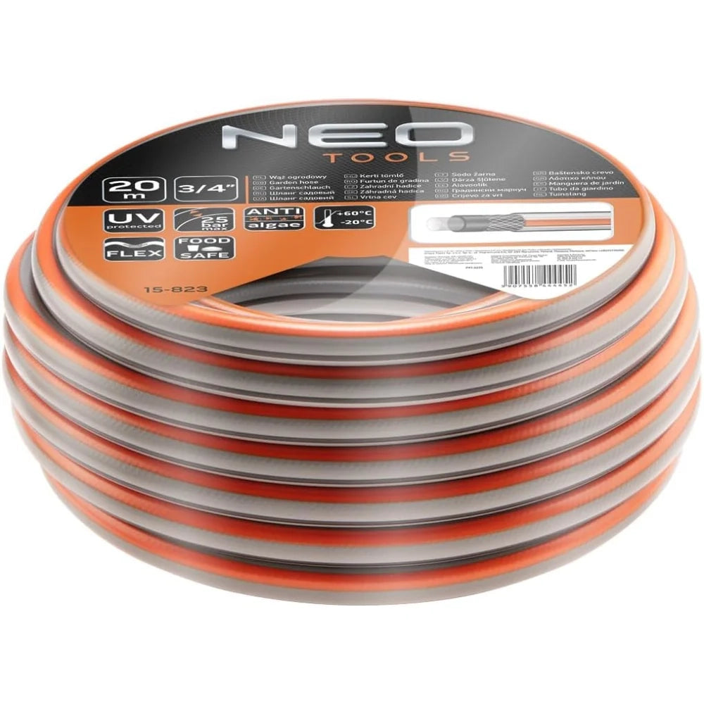 Topex 15-823 tubo da giardino 3 3/4 x 20 m 4-strati neo optima