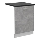 Vicco Coperchio per lavastoviglie Calcestruzzo 60 cm , PL Antracite
