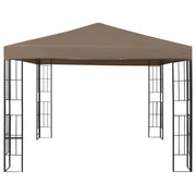 Gazebo | Pergolato 3x3 m Grigio Talpa