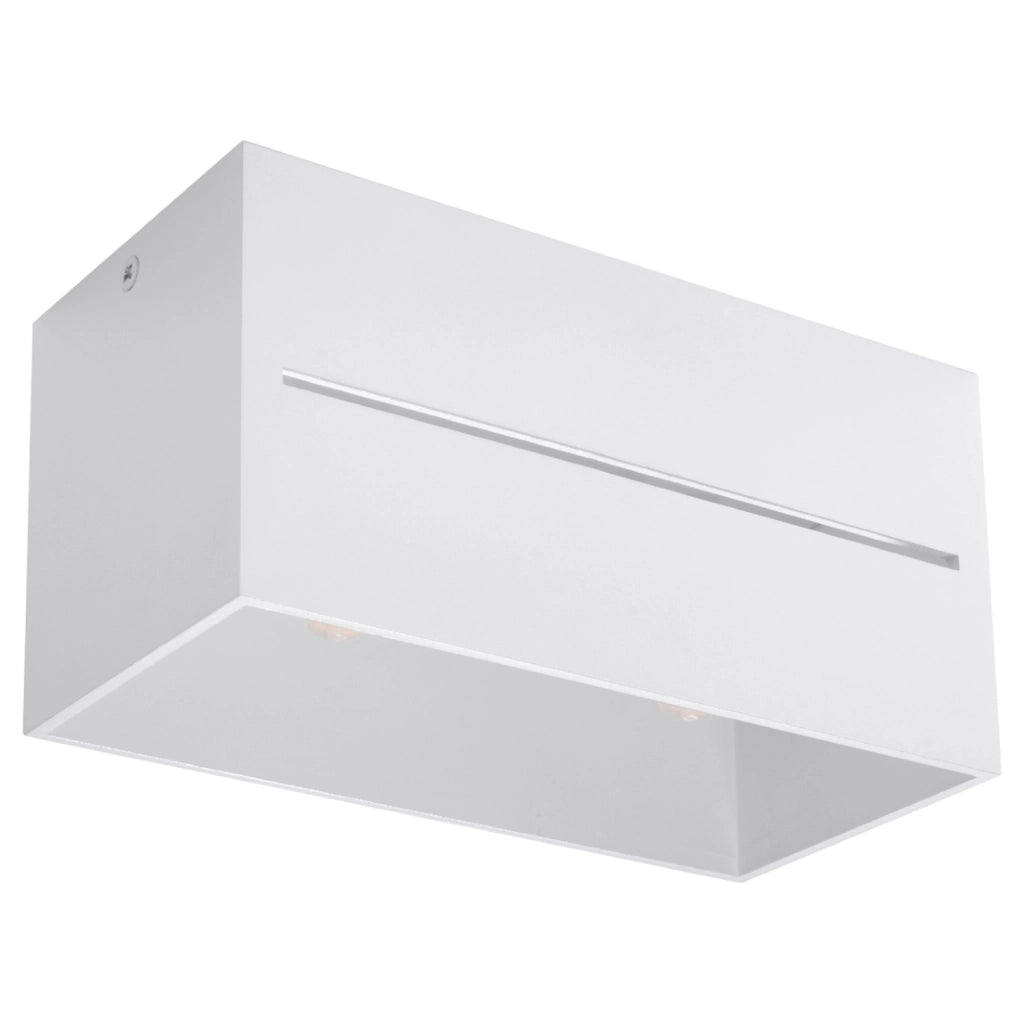 Spot soffitto LUPINO MAXI bianco 2xG9 Pure Lume PU0383