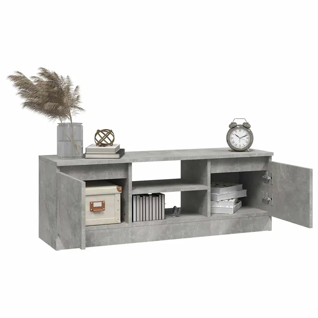 Mobile Porta TV con Anta Grigio Cemento 102x30x36 cm cod mxl 13089