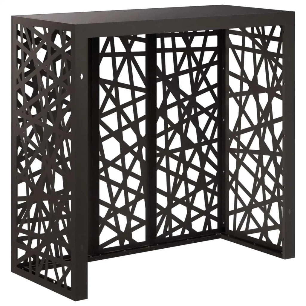 Copertura per condizionatore d'aria Nero 110 x 50 x 105 cm 8014171