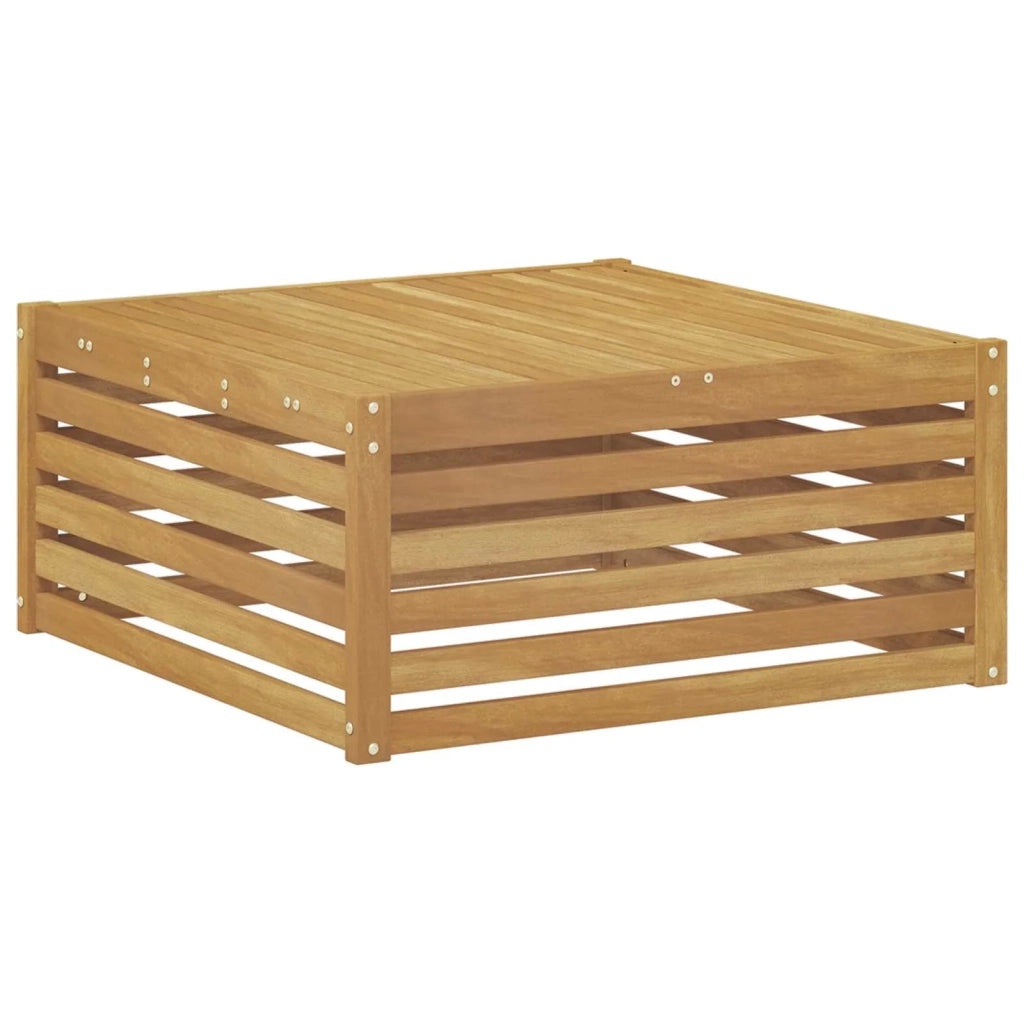 Set di divani da esterno 7 pz Bianco e Antracite 3390092