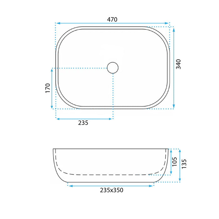 Lavabo Da Appoggio Rea Belinda Savana