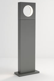 Lampione LED da Giardino 12W IP65 – Nero, Bianco o Grigio con Luce Calda, Naturale o Fredda Colore della luce: Luce Naturale, Color: Grigio