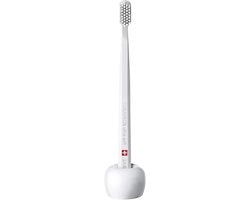 Tappo per spazzola da denti, base per spazzola da denti in ceramica, bianco, 1 pezzo