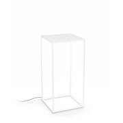 Piantana Industrial-Minimal Ipotesi Metallo Nero Led 16W 3000K Luce Calda H73Cm