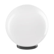 GLOBO OPALE BIANCO D 25 CM CON BASE E27- 2,0 pz